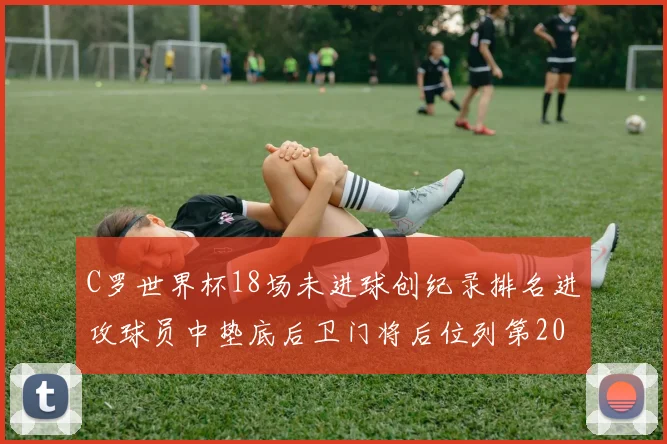 C罗世界杯18场未进球创纪录排名进攻球员中垫底后卫门将后位列第20